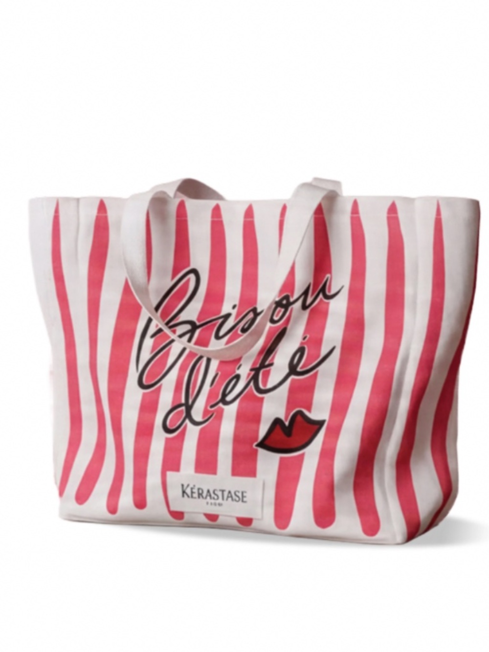 Kerastase Graphic Tote Bisou D’ete Pink Stripes NEW